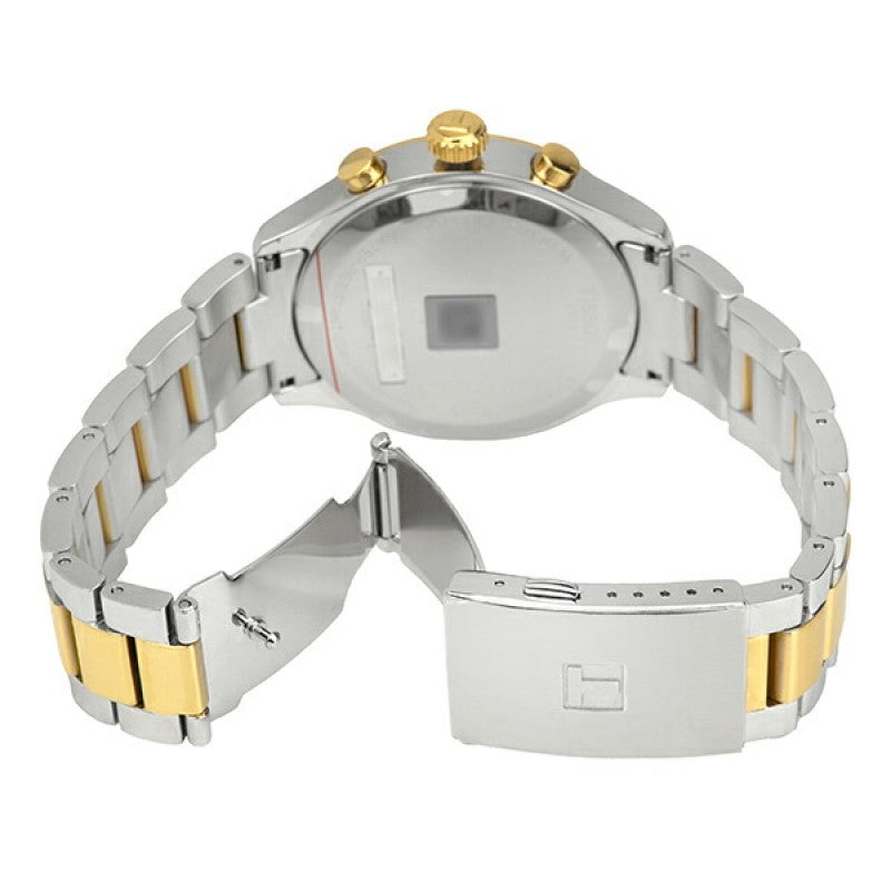  Shop Authentic Tissot T Sport Chrono XL Classic Gold Dial Two Tone Steel Strap Watch for Men - T116.617.22.021.00 - Luxxuri