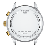  Shop Authentic Tissot T Sport Chrono XL Classic Gold Dial Two Tone Steel Strap Watch for Men - T116.617.22.021.00 - Luxxuri