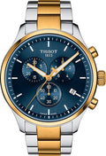  Shop Authentic Tissot Chrono XL Classic Blue Dial Two Tone Steel Strap Watch for Men - T116.617.22.041.00 - Luxxuri