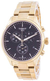  Shop Authentic Tissot Chrono XL Classic Black Dial Gold Steel Strap Watch for Men - T116.617.33.051.00 - Luxxuri