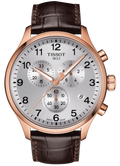  Shop Authentic Tissot Chrono XL Classic Silver Dial Brown Leather Strap Watch For Men - T116.617.36.037.00 - Luxxuri