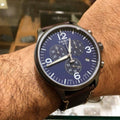  Shop Authentic Tissot Chrono XL Blue Dial Brown Leather Strap Watch For Men - T116.617.36.047.00 - Luxxuri