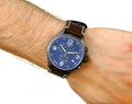  Shop Authentic Tissot Chrono XL Blue Dial Brown Leather Strap Watch For Men - T116.617.36.047.00 - Luxxuri
