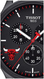  Shop Authentic Tissot T Sport Chrono XL NBA Teams Special Chicago Bulls Edition Black Dial Black Leather Strap Watch for Men - T116.617.36.051.00 - Luxxuri