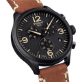  Shop Authentic Tissot T Sport Chrono XL Black Dial Brown Leather Strap Watch For Men - T116.617.36.057.00 - Luxxuri