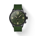 Tissot Chrono XL Green Dial Green NATO Strap Watch For Men - T116.617.37.097.00
