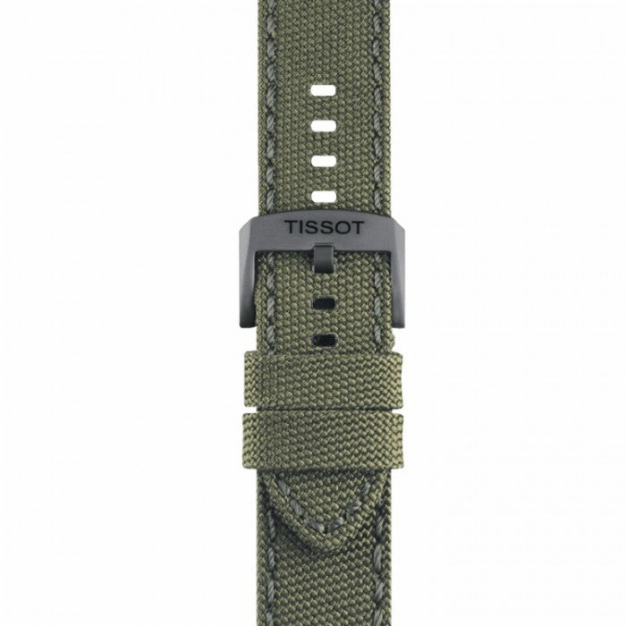  Shop Authentic Tissot T Sport Chrono XL Beige Dial Khakhi Green Nylon Strap Watch for Men - T116.617.33.267.00 - Luxxuri
