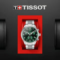  Shop Authentic Tissot Chrono XL Classic Green Dial Silver Steel Strap Watch for Men - T116.617.11.092.00 - Luxxuri