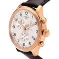  Shop Authentic Tissot Chrono XL Classic Silver Dial Brown Leather Strap Watch For Men - T116.617.36.037.00 - Luxxuri