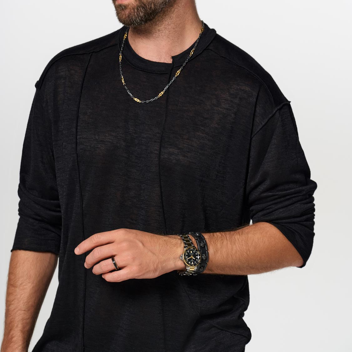  Shop Authentic Tissot Seastar 1000 Black Dial Two Tone Steel Strap Watch for Women - T120.210.22.051.00 - Luxxuri