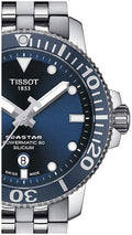  Shop Authentic Tissot T Sport Seastar 1000 Powermatic Silicium Blue Dial Silver Steel Strap Watch For Men - T120.407.11.041.01 - Luxxuri