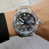  Shop Authentic Tissot Seastar 1000 Powermatic 80 Black Dial Silver Steel Strap Watch For Men - T120.407.11.051.00 - Luxxuri