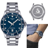  Shop Authentic Tissot Seastar 1000 Blue Dial Silver Steel Strap Watch For Men - T120.410.11.041.00 - Luxxuri