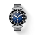 Tissot Seastar 1000 Chronograph Blue Dial Silver Mesh Bracelet Watch For Men - T120.417.11.041.02