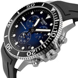  Shop Authentic Tissot Seastar 1000 Chronograph Blue Dial Black Rubber Strap Watch For Men - T120.417.17.041.00 - Luxxuri