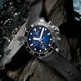  Shop Authentic Tissot Seastar 1000 Chronograph Blue Dial Black Rubber Strap Watch For Men - T120.417.17.041.00 - Luxxuri