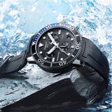  Shop Authentic Tissot Seastar 1000 Chronograph Black Dial Black Rubber Strap Watch For Men - T120.417.17.051.02 - Luxxuri