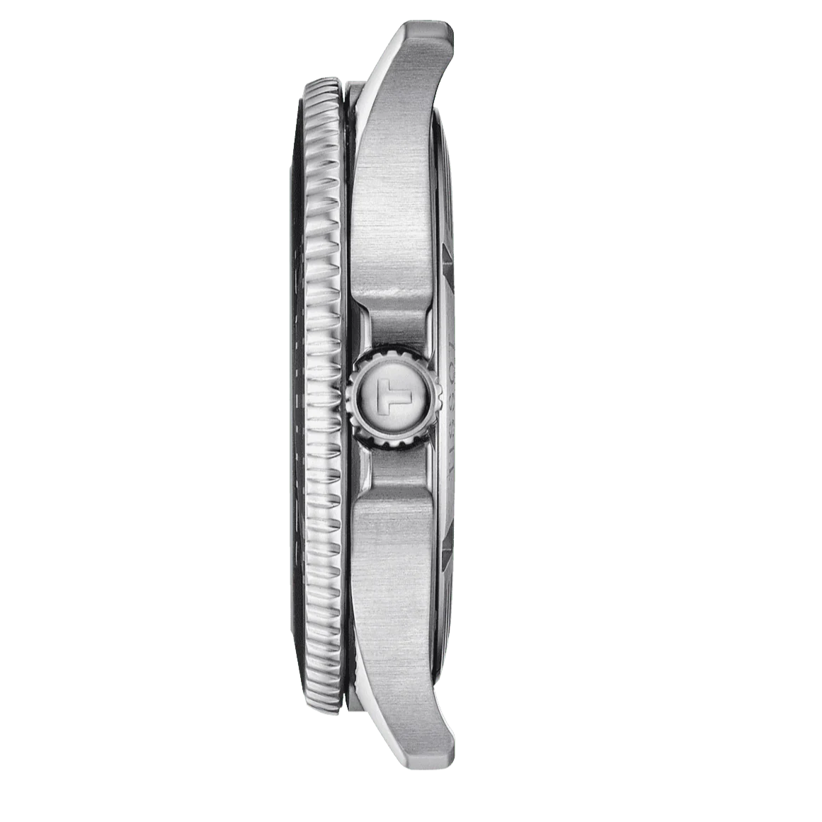 Tissot Seastar 1000 Black Dial Silver Steel Strap Watch For Men - T120.410.11.051.00
