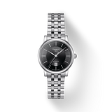  Shop Authentic Tissot T Classic Carson Premium Automatic Lady Black Dial Silver Steel Strap Watch for Women - T122.207.11.051.00 - Luxxuri