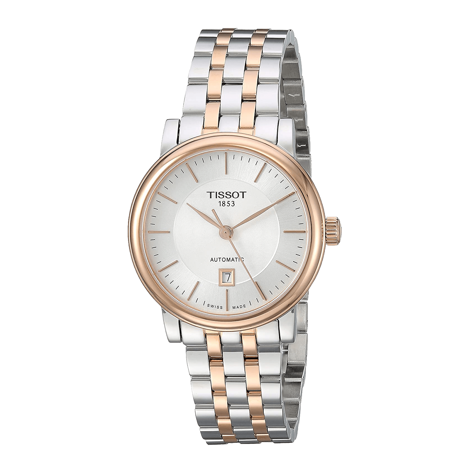  Shop Authentic Tissot T Classic Carson Premium 30 White Dial Two Tone Steel Strap Watch for Women - T122.207.22.031.01 - Luxxuri