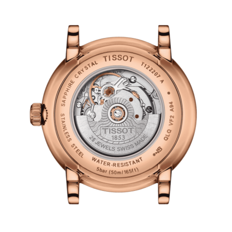  Shop Authentic Tissot T Classic Carson Premium White Dial Brown Leather Strap Watch for Women - T122.207.36.031.00 - Luxxuri