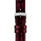  Shop Authentic Tissot Carson Premium Lady Maroon Dial Maroon Leather Strap Watch For Women - T122.210.16.373.00 - Luxxuri