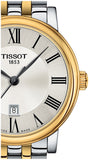  Shop Authentic Tissot T Classic Carson Lady Premium Silver Dial Two Tone Steel Strap Watch For Women - T122.210.22.033.00 - Luxxuri