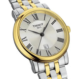  Shop Authentic Tissot T Classic Carson Lady Premium Silver Dial Two Tone Steel Strap Watch For Women - T122.210.22.033.00 - Luxxuri