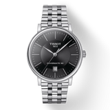  Shop Authentic Tissot T Classic Carson Premium Powermatic 80 Black Dial Silver Steel Strap Watch For Men - T122.407.11.051.00 - Luxxuri