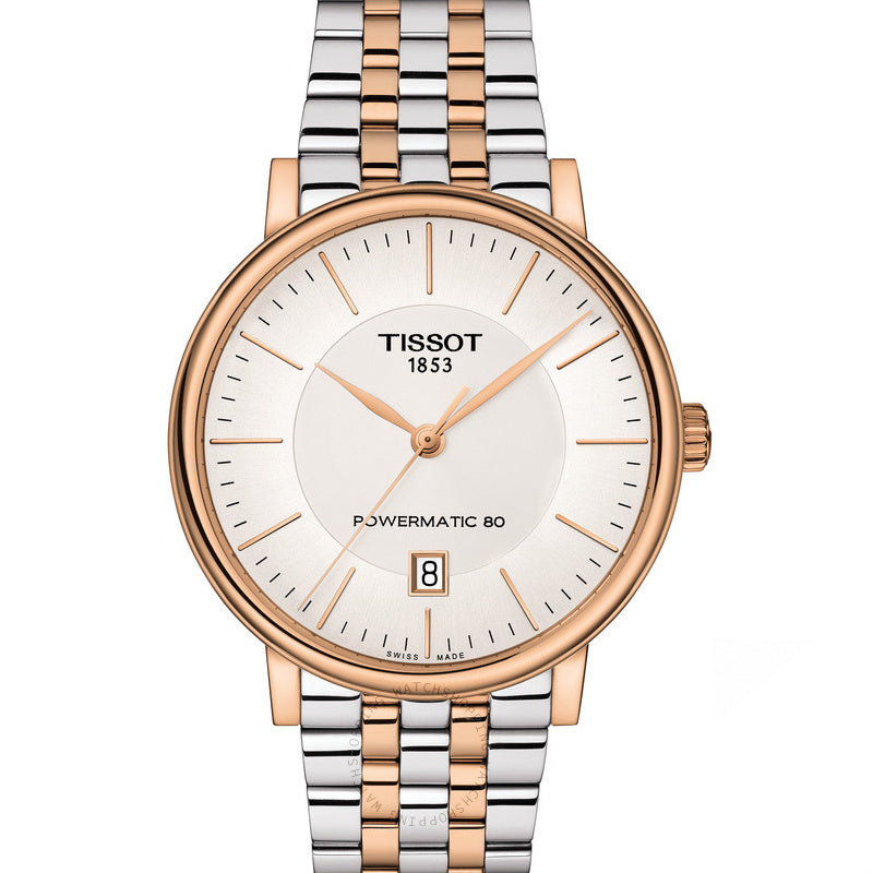  Shop Authentic Tissot Carson Premium Powermatic 80 White Dial Two Tone Steel Strap Watch For Men - T122.407.22.031.01 - Luxxuri