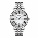  Shop Authentic Tissot Carson Premium Silver Dial Silver Steel Strap Watch for Men - T122.417.11.033.00 - Luxxuri