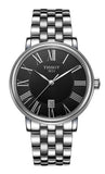  Shop Authentic Tissot Carson Premium Black Dial Silver Steel Strap Watch For Men - T122.410.11.053.00 - Luxxuri
