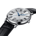 Tissot Carson Premium Silver Dial Black Leather Strap Watch For Men - T122.410.16.033.00