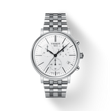  Shop Authentic Tissot Carson Premium White Dial Silver Steel Strap Watch For Men - T122.417.11.011.00 - Luxxuri