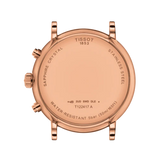  Shop Authentic Tissot Carson Premium Chronograph Silver Dial Brown Leather Strap Watch For Men - T122.417.36.033.00 - Luxxuri