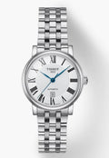  Shop Authentic Tissot T Classic Carson Premium Automatic Lady Silver Dial Silver Steel Strap Watch for Women - T122.207.11.033.00 - Luxxuri