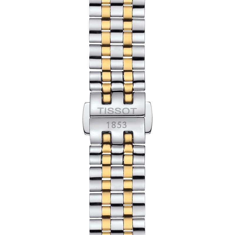  Shop Authentic Tissot T Classic Carson Premium White Dial Two Tone Steel Strap Watch for Women - T122.207.22.031.00 - Luxxuri