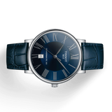  Shop Authentic Tissot Carson Premium Powermatic 80 Blue Dial Blue Leather Strap Watch For Men - T122.407.16.043.00 - Luxxuri