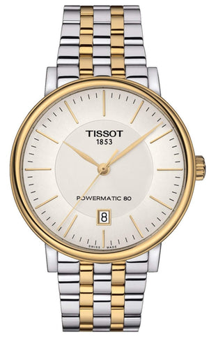  Shop Authentic Tissot Carson Premium Powermatic 80 White Dial Two Tone Steel Strap Watch For Men - T122.407.22.031.00 - Luxxuri