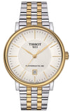  Shop Authentic Tissot Carson Premium Powermatic 80 White Dial Two Tone Steel Strap Watch For Men - T122.407.22.031.00 - Luxxuri