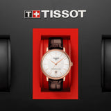  Shop Authentic Tissot Carson Premium Powermatic 80 White Dial Brown Leather Strap Watch For Men - T122.407.36.031.00 - Luxxuri