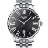  Shop Authentic Tissot Carson Premium Black Dial Silver Steel Strap Watch For Men - T122.410.11.053.00 - Luxxuri