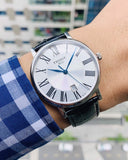  Shop Authentic Tissot Carson Premium Silver Dial Black Leather Strap Watch For Men - T122.410.16.033.00 - Luxxuri