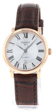  Shop Authentic Tissot T Classic Carson Premium White Dial Brown Leather Strap Watch for Women - T122.207.36.033.00 - Luxxuri