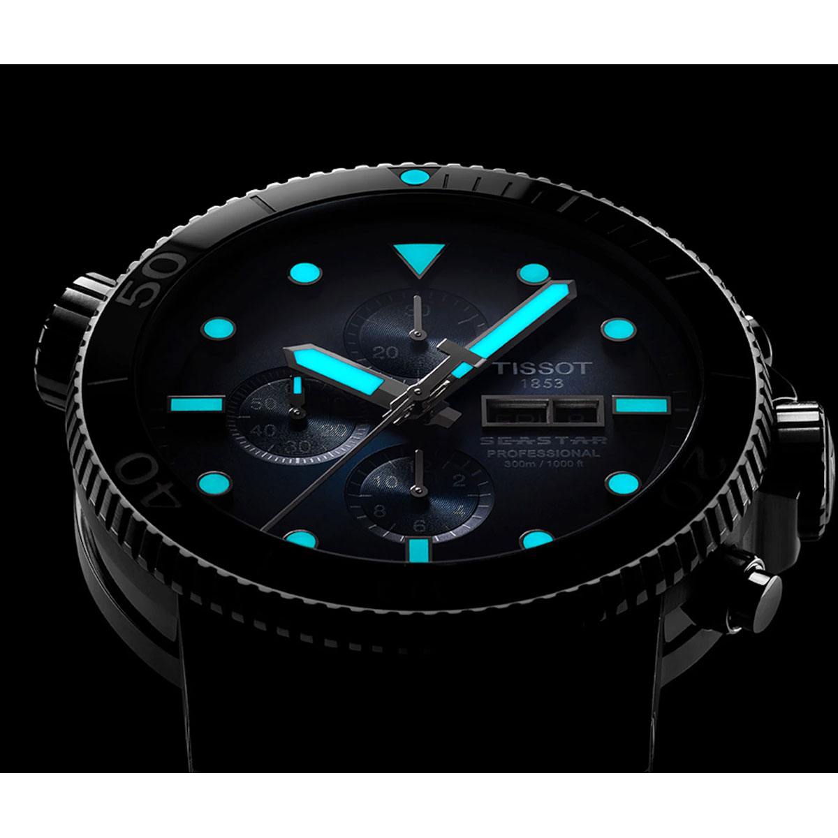  Shop Authentic Tissot Supersport Chrono Blue Dial Silver Steel Strap Watch For Men - T125.617.11.041.00 - Luxxuri