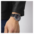  Shop Authentic Tissot Supersport Chrono Black Dial Black Leather Strap Watch for Men - T125.617.16.051.00 - Luxxuri