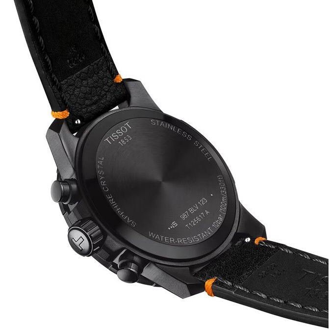  Shop Authentic Tissot Supersport Chrono Grey Dial Black Nylon Strap Watch For Men - T125.617.36.081.00 - Luxxuri