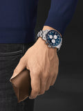  Shop Authentic Tissot Supersport Chrono Blue Dial Silver Steel Strap Watch For Men - T125.617.11.041.00 - Luxxuri