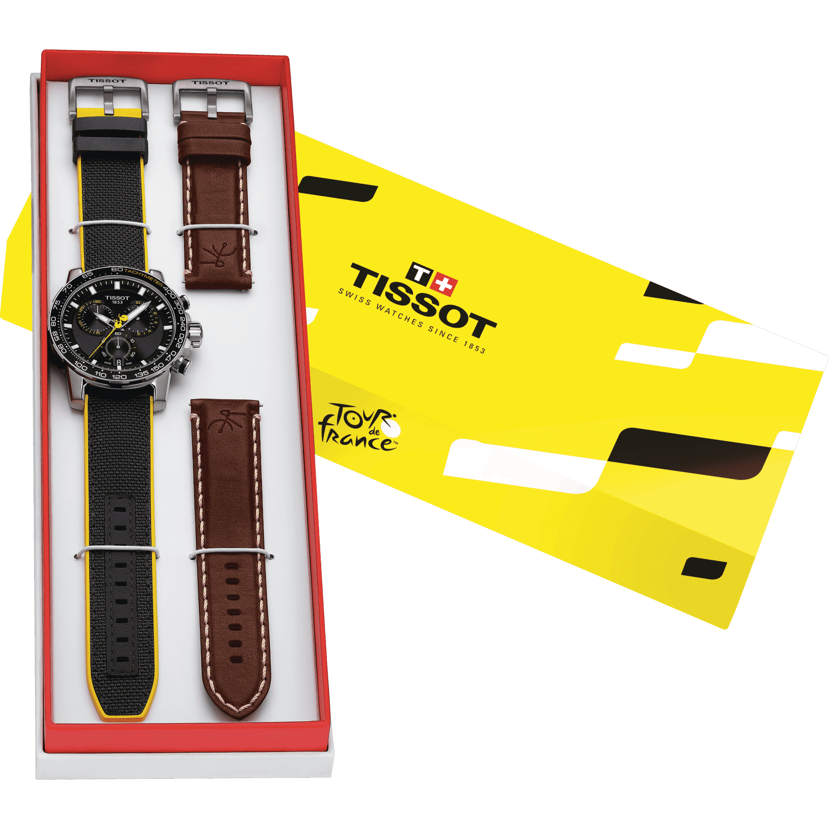  Shop Authentic Tissot T Sport Supersport Chrono Tour De France Black Dial Black Nylon Strap Watch for Men - T125.617.17.051.00 - Luxxuri