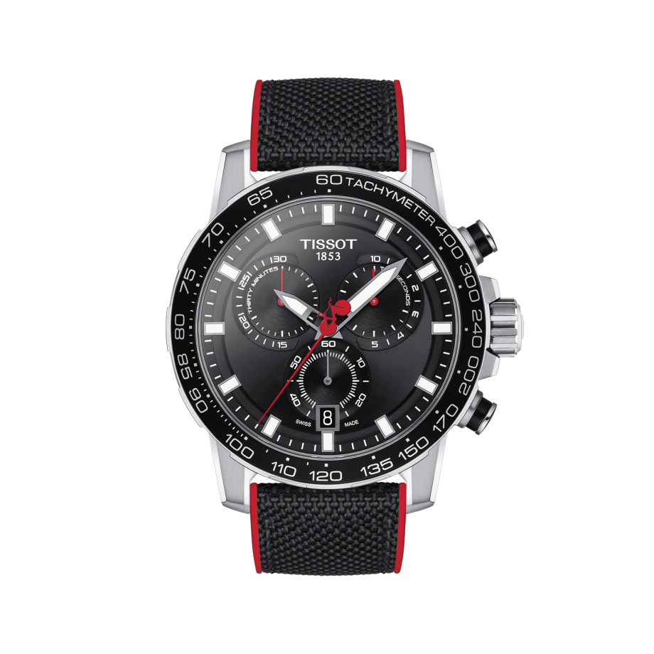  Shop Authentic Tissot Supersport Vuelta Special Edition Chrono Black Dial Black Nylon Strap Watch for Men - T125.617.17.051.01 - Luxxuri